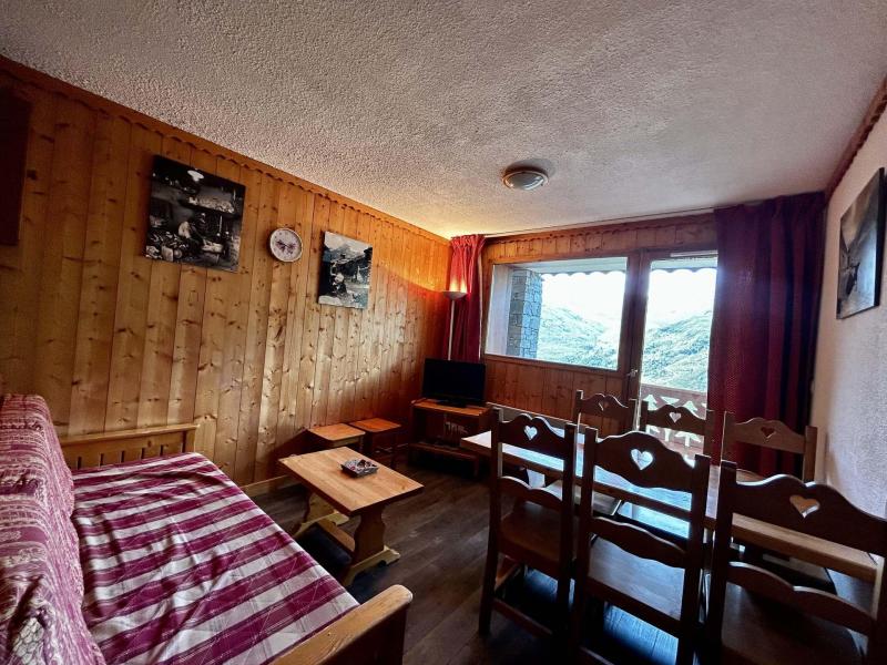 Vakantie in de bergen Appartement 2 kabine kamers 4-6 personen (312) - Les Côtes d'Or Chalet Courmayeur - Les Menuires - Woonkamer