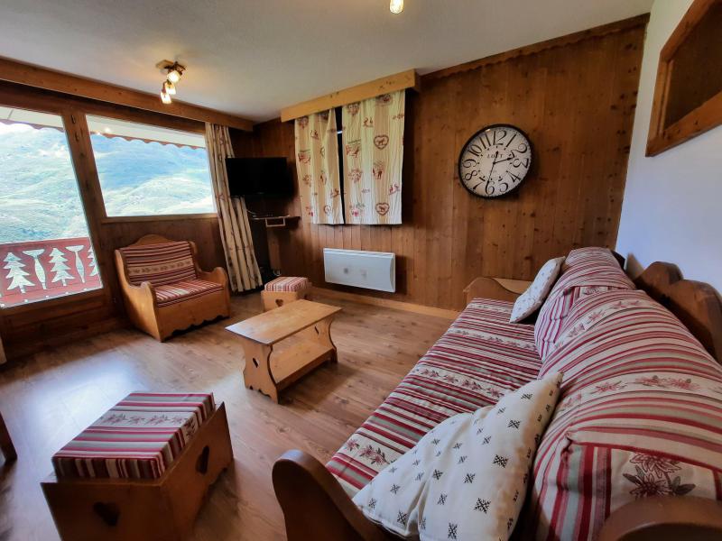 Vakantie in de bergen Appartement 4 kamers 6-8 personen (321) - Les Côtes d'Or Chalet Courmayeur - Les Menuires - Woonkamer