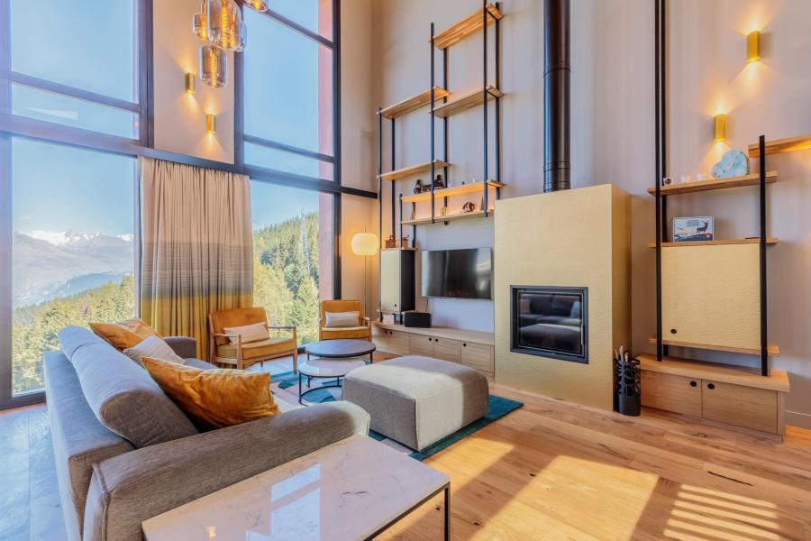 Wakacje w górach Apartament duplex 4 pokojowy 6 osób (C31) - Les Cristaux - Les Arcs - Pokój gościnny