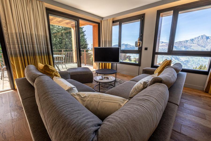 Wakacje w górach Apartament duplex 5 pokojowy 8 osób (B10) - Les Cristaux - Les Arcs - Pokój gościnny