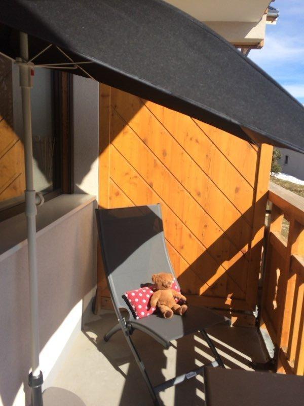 Vacanze in montagna Studio per 4 persone (A063114) - LES DEUX ANGES B - Alpe d'Huez - Balcone