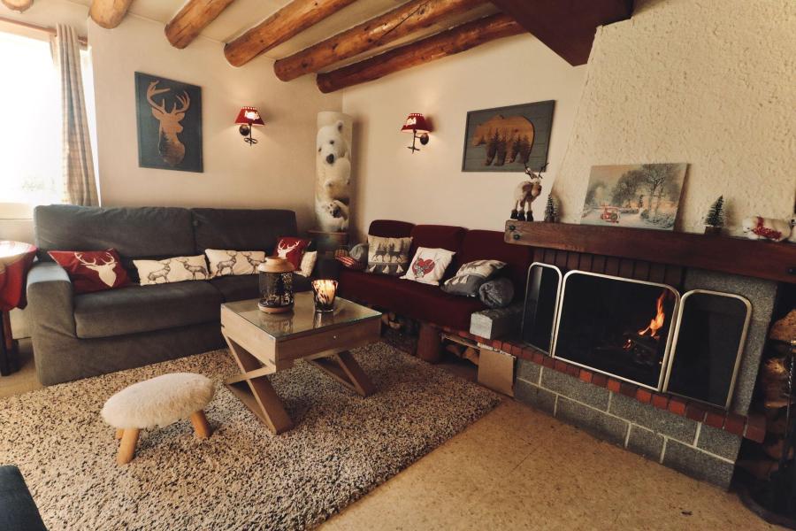 Holiday in mountain resort 4 room apartment 8 people - LES DRYADES - Courchevel - Living room