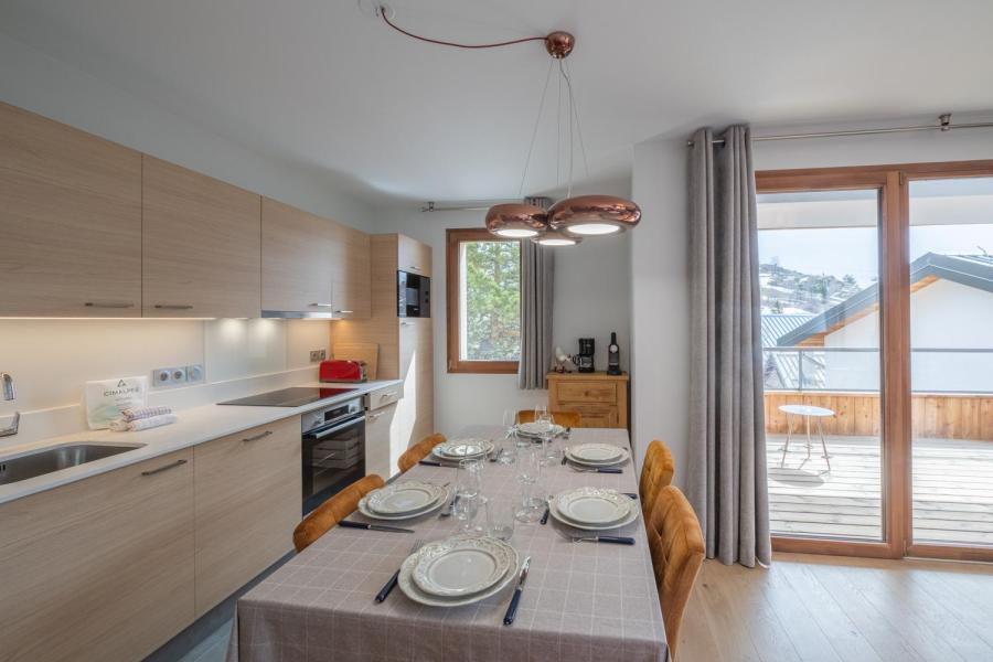 Каникулы в горах Апартаменты 3 комнат 5 чел. (A102) - Les Fermes de l'Alpe - Alpe d'Huez