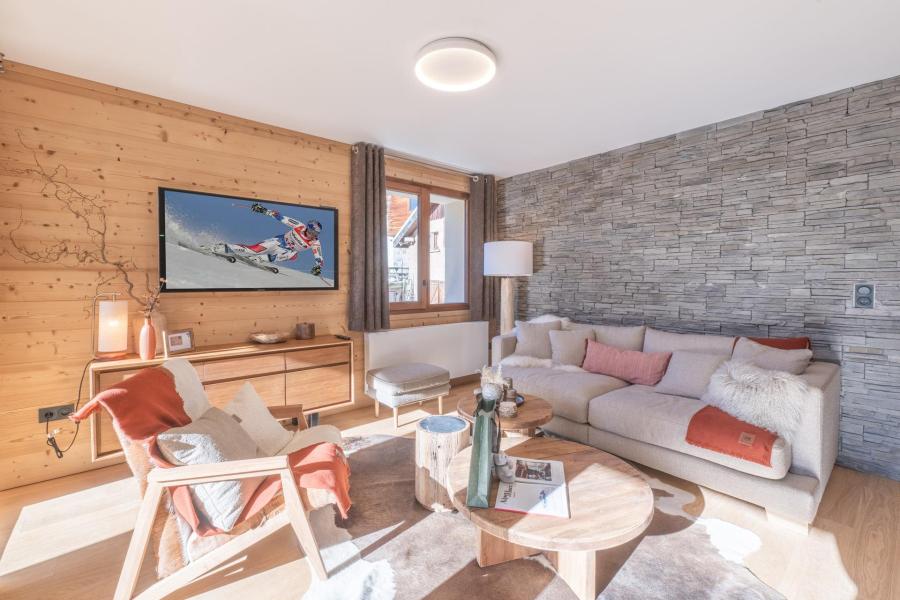 Urlaub in den Bergen 3-Zimmer-Appartment für 5 Personen (A101) - Les Fermes de l'Alpe - A - Alpe d'Huez - Wohnzimmer