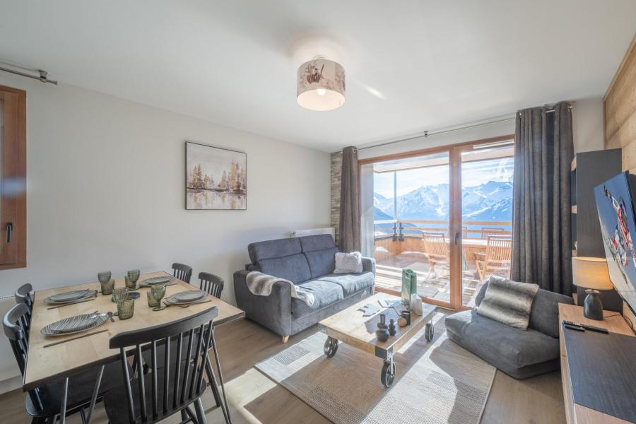 Urlaub in den Bergen 2-Zimmer-Berghütte für 4 Personen (B001) - Les Fermes de l'Alpe - B - Alpe d'Huez - Wohnzimmer