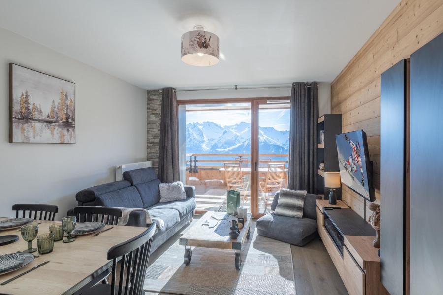 Urlaub in den Bergen 2-Zimmer-Berghütte für 4 Personen (B001) - Les Fermes de l'Alpe - B - Alpe d'Huez - Wohnzimmer