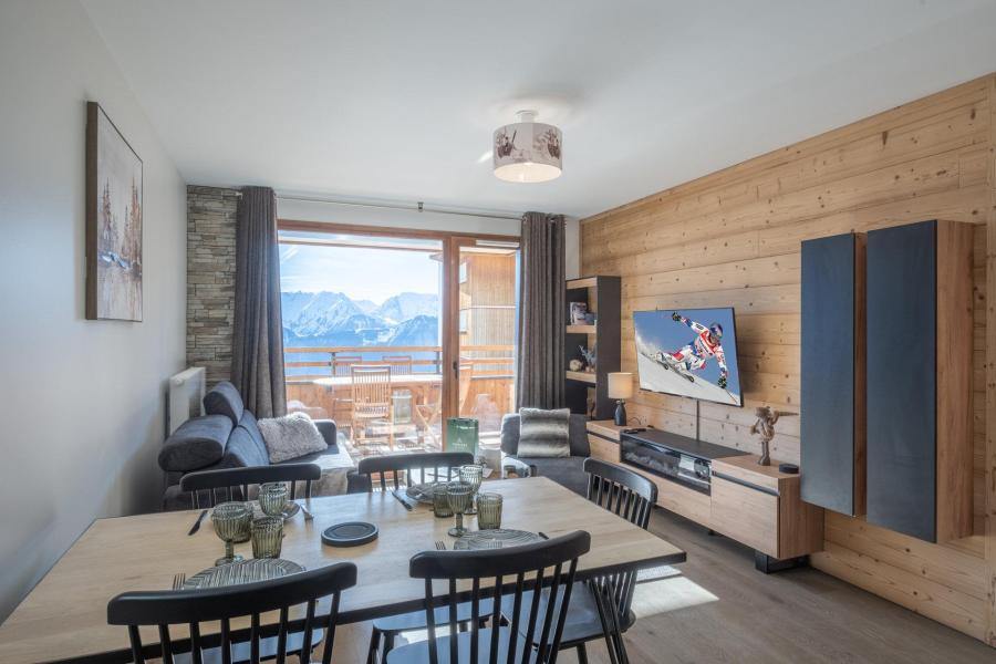 Wakacje w górach Apartament 2 pokojowy z alkową 4 osoby (B001) - Les Fermes de l'Alpe - B - Alpe d'Huez - Pokój gościnny