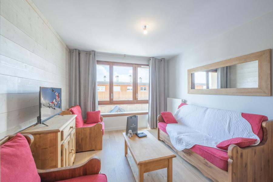 Urlaub in den Bergen 2-Zimmer-Berghütte für 4 Personen (C206) - Les Fermes de l'Alpe - C - Alpe d'Huez - Wohnzimmer