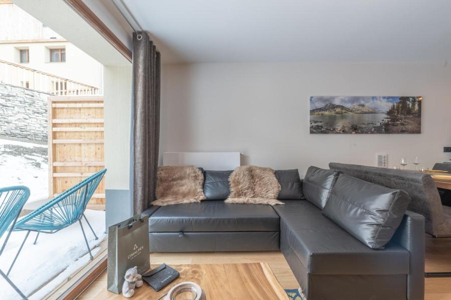 Vakantie in de bergen Appartement 2 kamers 4 personen (C202) - Les Fermes de l'Alpe - C - Alpe d'Huez - Woonkamer