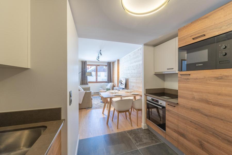 Vakantie in de bergen Appartement 2 kamers 4 personen (C402) - Les Fermes de l'Alpe - C - Alpe d'Huez - Keukenblok