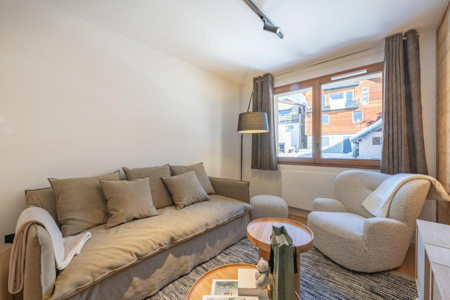 Vakantie in de bergen Appartement 2 kamers 4 personen (C402) - Les Fermes de l'Alpe - C - Alpe d'Huez - Woonkamer