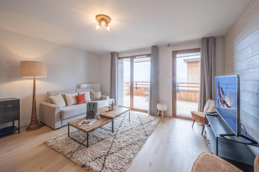 Vacances en montagne Appartement 3 pièces cabine 6 personnes (C102) - Les Fermes de l'Alpe - C - Alpe d'Huez - Séjour