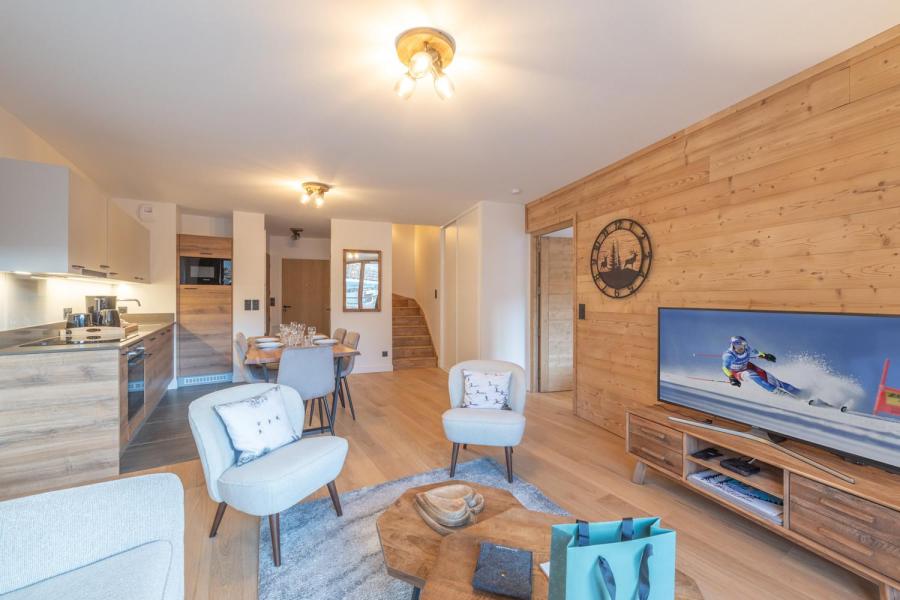 Urlaub in den Bergen 4 Zimmer Maisonettewohnung für 6 Personen (D301) - Les Fermes de l'Alpe - D - Alpe d'Huez - Wohnzimmer