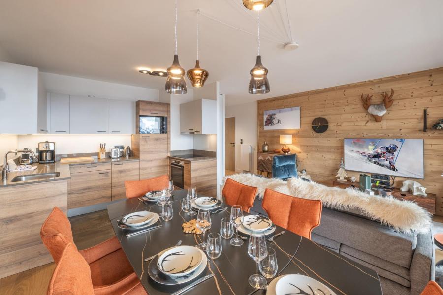 Vacanze in montagna Appartamento 3 stanze con cabina per 6 persone (D105) - Les Fermes de l'Alpe - D - Alpe d'Huez - Soggiorno