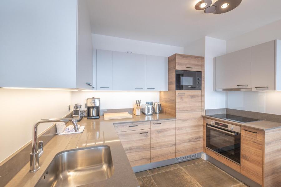 Vacances en montagne Appartement 3 pièces cabine 6 personnes (D105) - Les Fermes de l'Alpe - D - Alpe d'Huez - Cuisine