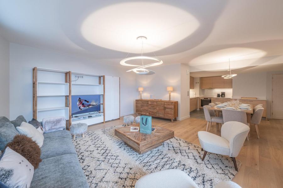 Vacances en montagne Appartement duplex 4 pièces cabine 8 personnes (D303) - Les Fermes de l'Alpe - D - Alpe d'Huez - Séjour