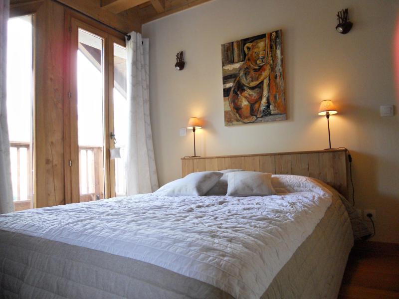 Holiday in mountain resort 4 room duplex apartment cabin 8 people (B201) - Les Fermes de l'Archaz - Valloire - Bedroom