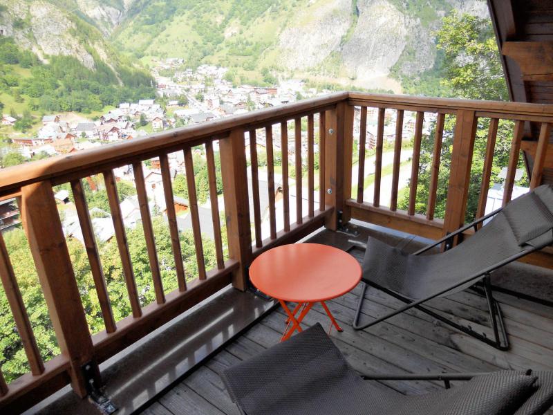 Vacaciones en montaña Apartamento 4 piezas cabina duplex para 8 personas (B201) - Les Fermes de l'Archaz - Valloire - Balcón