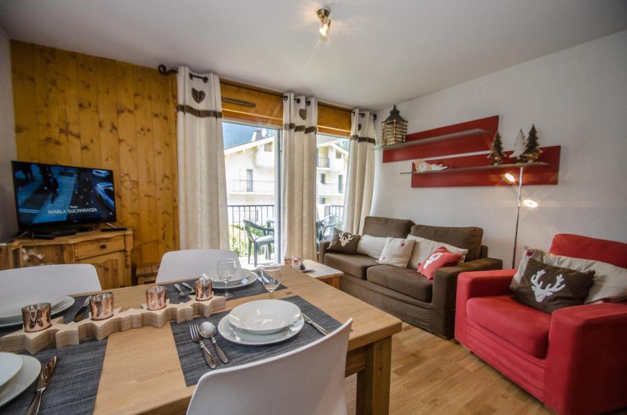 Urlaub in den Bergen 3-Zimmer-Appartment für 4 Personen (LITCHI) - Les Fermes de Montenvers - Chamonix - Wohnzimmer