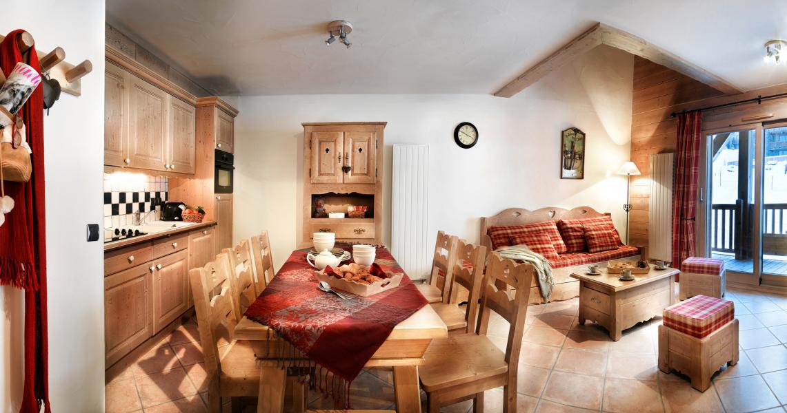 Holiday in mountain resort Les Fermes de Sainte Foy - Sainte Foy Tarentaise - Living room