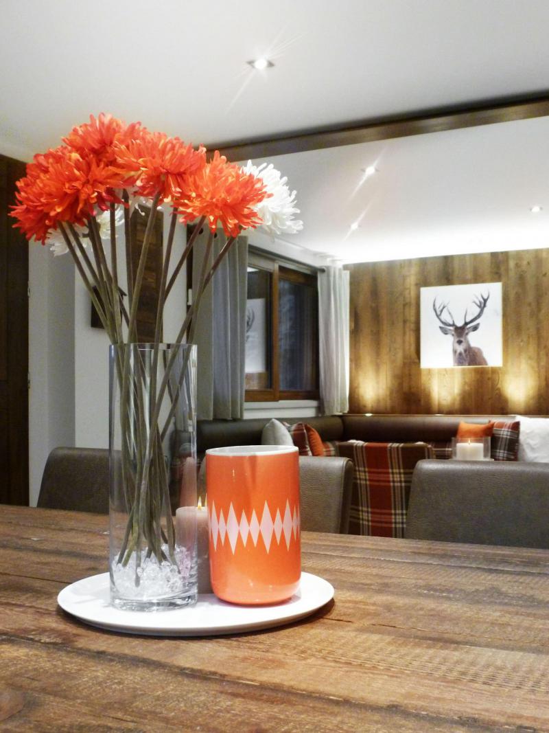 Holiday in mountain resort 6 room duplex apartment 12 people (6) - Les Fermes du Planet - Valloire - Living room