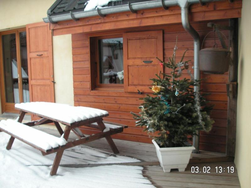 Wakacje w górach Apartament triplex 6 pokojowy 12 osób (4) - Les Fermes du Planet - Valloire - Taras