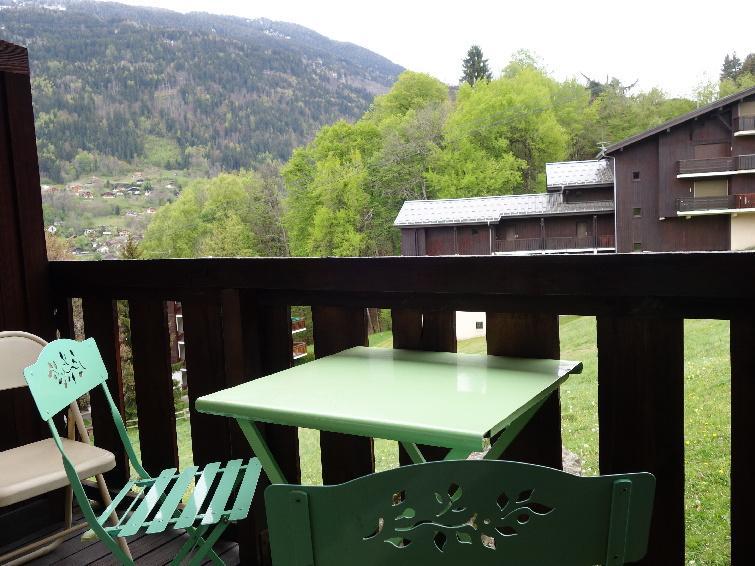 Urlaub in den Bergen 2-Zimmer-Appartment für 4 Personen (7) - Les Grets - Saint Gervais - Terrasse