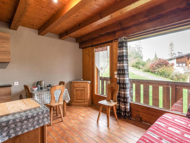 Vakantie in de bergen Appartement 1 kamers 3 personen (10) - Les Grets - Saint Gervais - Woonkamer