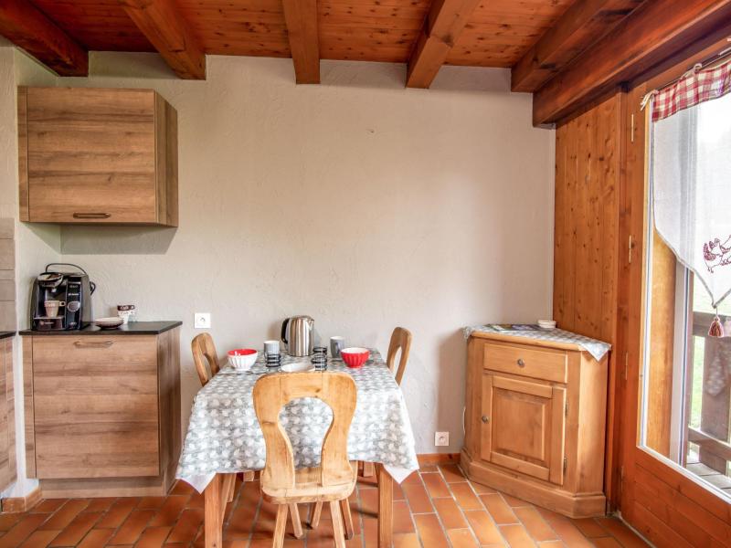 Vakantie in de bergen Appartement 1 kamers 3 personen (10) - Les Grets - Saint Gervais - Woonkamer