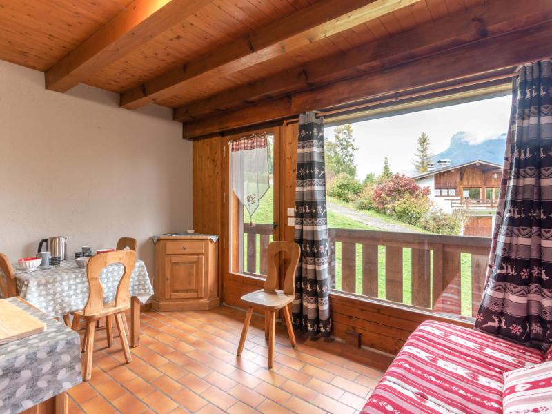 Vakantie in de bergen Appartement 1 kamers 3 personen (10) - Les Grets - Saint Gervais - Woonkamer