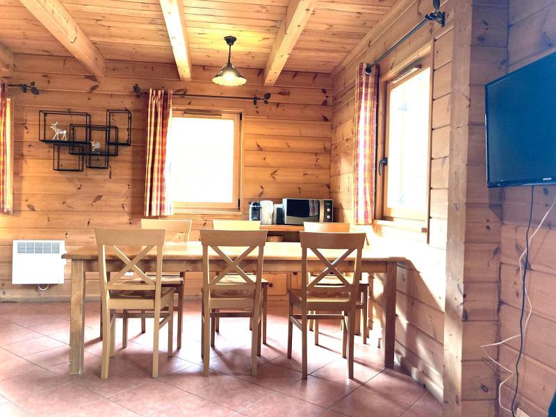 Vakantie in de bergen Chalet duplex 3 kamers 7 personen (133) - Les Hauts de la Lauzière - La Joue du Loup - Eethoek