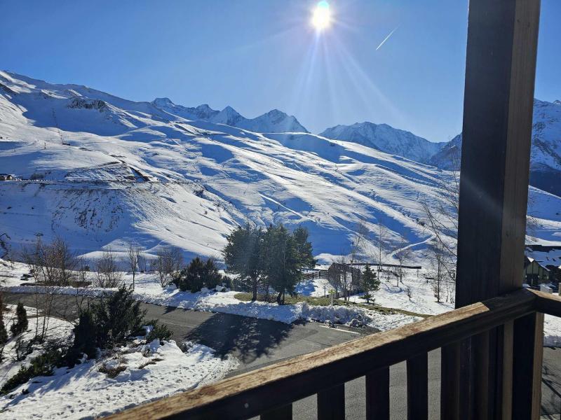 Vacaciones en montaña Apartamento cabina 3 piezas para 8 personas (C15) - Les Hauts de Peyragudes - Peyragudes - Balcón