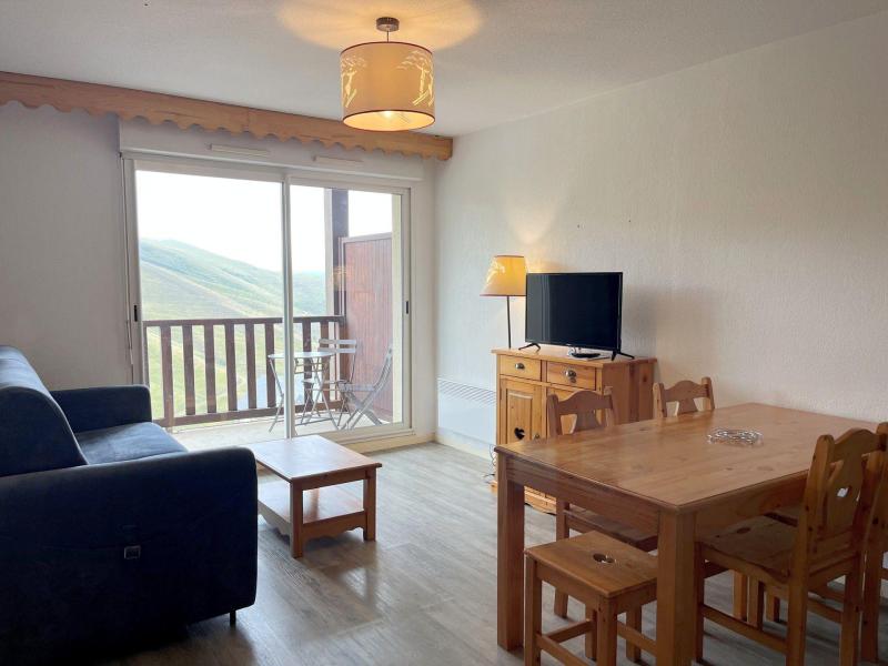 Vakantie in de bergen Appartement 2 kamers bergnis 6 personen (C8) - Les Hauts de Peyragudes - Peyragudes - Woonkamer