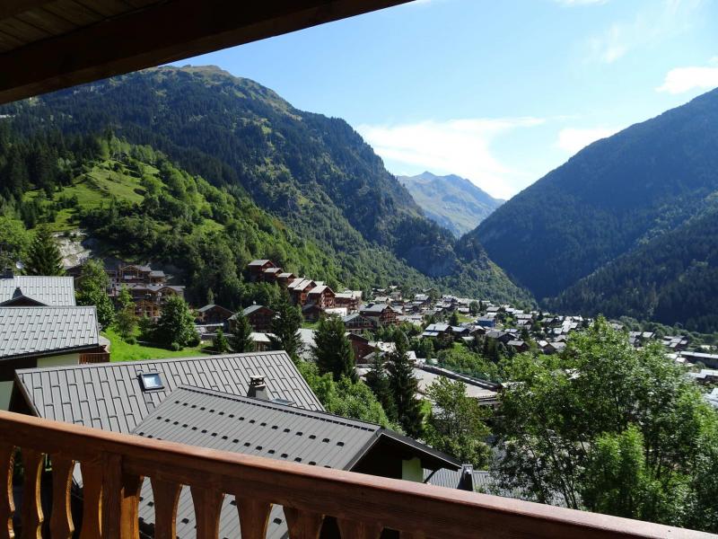 Holiday in mountain resort 3 room apartment 4 people (D18) - Les Hauts de Planchamp - Champagny-en-Vanoise - Balcony