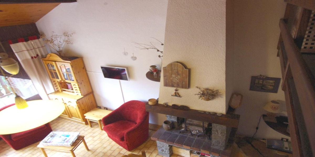 Vakantie in de bergen Appartement 2 kamers mezzanine 6 personen (40) - Les Hauts de Planchamp - Ancoli - Champagny-en-Vanoise - Woonkamer