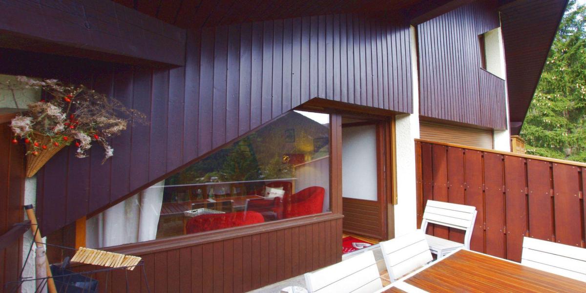 Urlaub in den Bergen Wohnung 2 Mezzanine Zimmer 6 Leute (40) - Les Hauts de Planchamp - Ancoli - Champagny-en-Vanoise - Terrasse