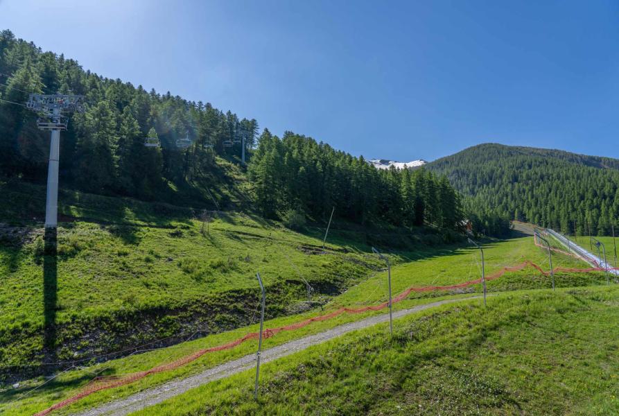 Vakantie in de bergen Appartement 2 kamers 6 personen (402) - Les Hauts de Preclaux - Les Orres - Buiten zomer