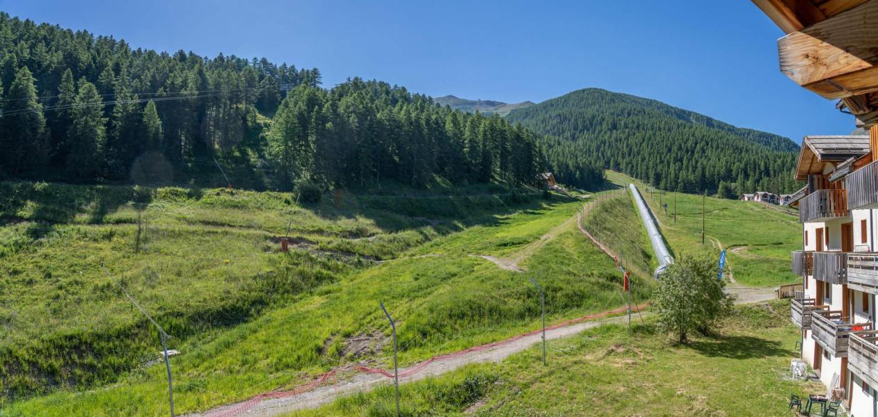 Location au ski Studio cabine 4 personnes (MBC704) - Les Hauts de Preclaux - Les Orres - Extérieur été