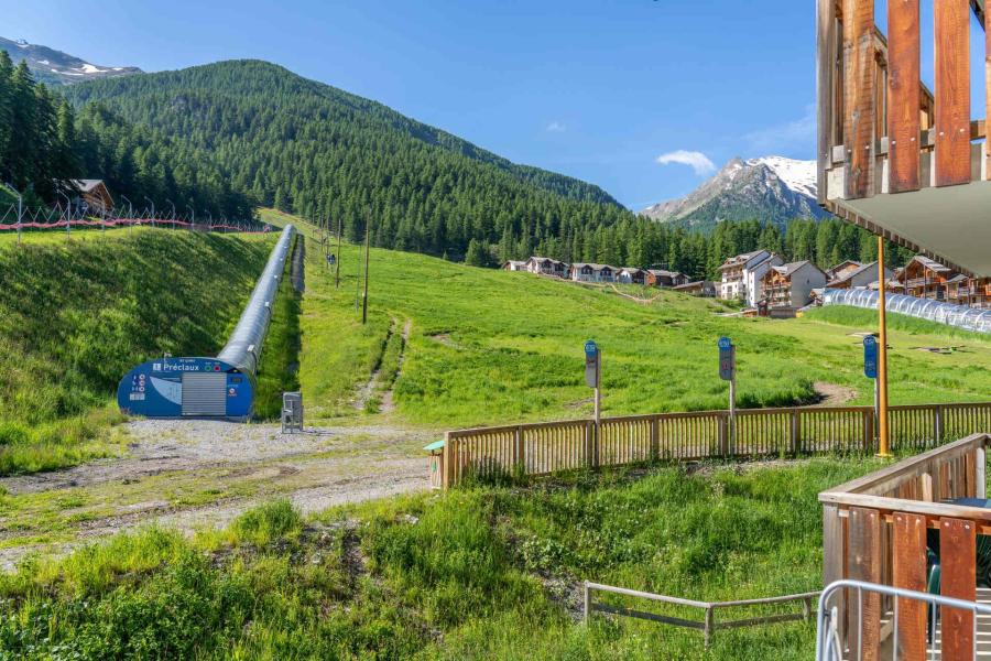 Skiverleih 3-Zimmer-Holzhütte für 6 Personen (MBB105) - Les Hauts de Preclaux - Les Orres - Draußen im Sommer