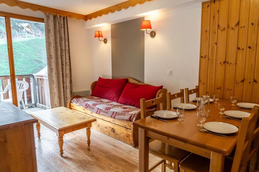 Vakantie in de bergen Appartement 2 kamers 6 personen (206) - Les Hauts de Preclaux - Les Orres - Woonkamer