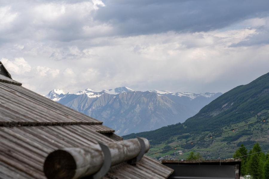 Vacaciones en montaña Estudio para 4 personas (605) - Les Hauts de Preclaux - Les Orres - Balcón