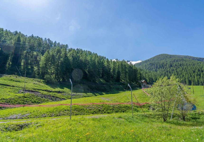 Urlaub in den Bergen 2-Zimmer-Holzhütte für 6 Personen (MBC513) - Les Hauts de Preclaux I - Les Orres - Terrasse