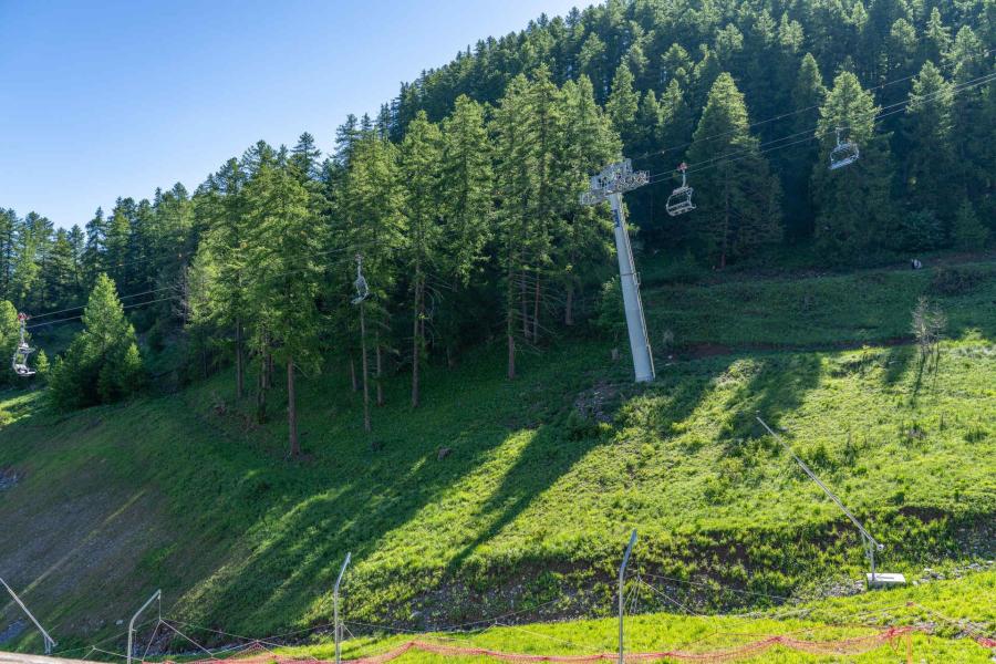 Urlaub in den Bergen 2-Zimmer-Holzhütte für 6 Personen (MBC706) - Les Hauts de Preclaux I - Les Orres - Balkon