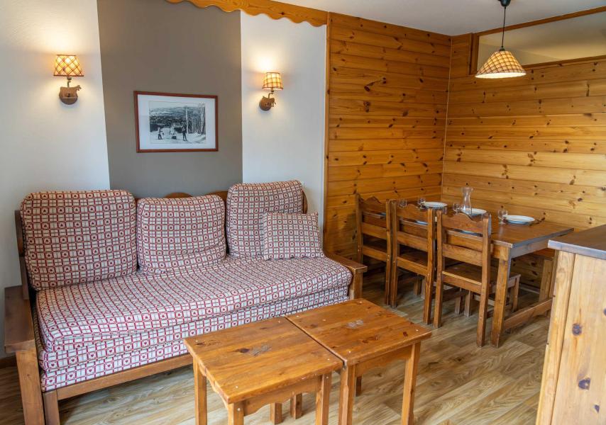 Urlaub in den Bergen 2-Zimmer-Holzhütte für 6 Personen (MZ2211) - Les Hauts de Preclaux I - Les Orres - Wohnzimmer