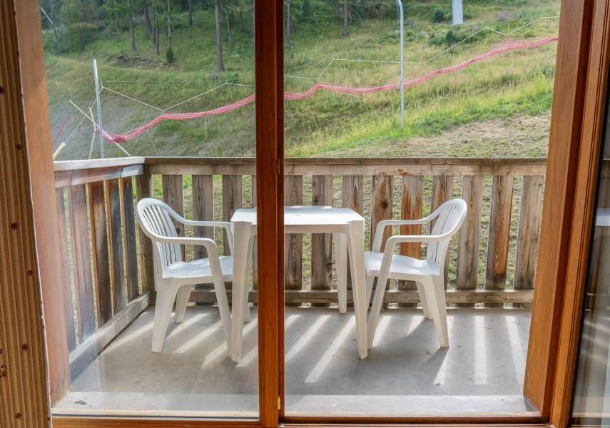 Vacaciones en montaña Apartamento 2 piezas cabina para 6 personas (MBC206) - Les Hauts de Preclaux I - Les Orres - Balcón