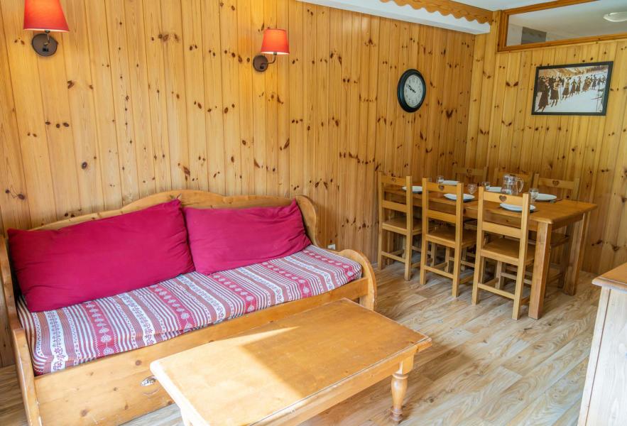 Vakantie in de bergen Appartement 2 kabine kamers 6 personen (MBB001) - Les Hauts de Preclaux I - Les Orres - Woonkamer