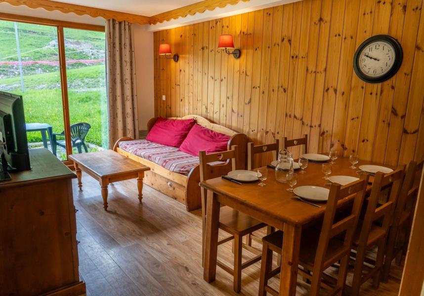 Vakantie in de bergen Appartement 2 kabine kamers 6 personen (MBB001) - Les Hauts de Preclaux I - Les Orres - Woonkamer