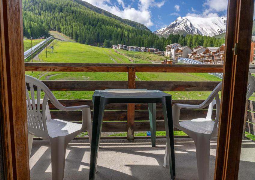 Vakantie in de bergen Studio cabine 4 personen (MBB308) - Les Hauts de Preclaux I - Les Orres - Balkon