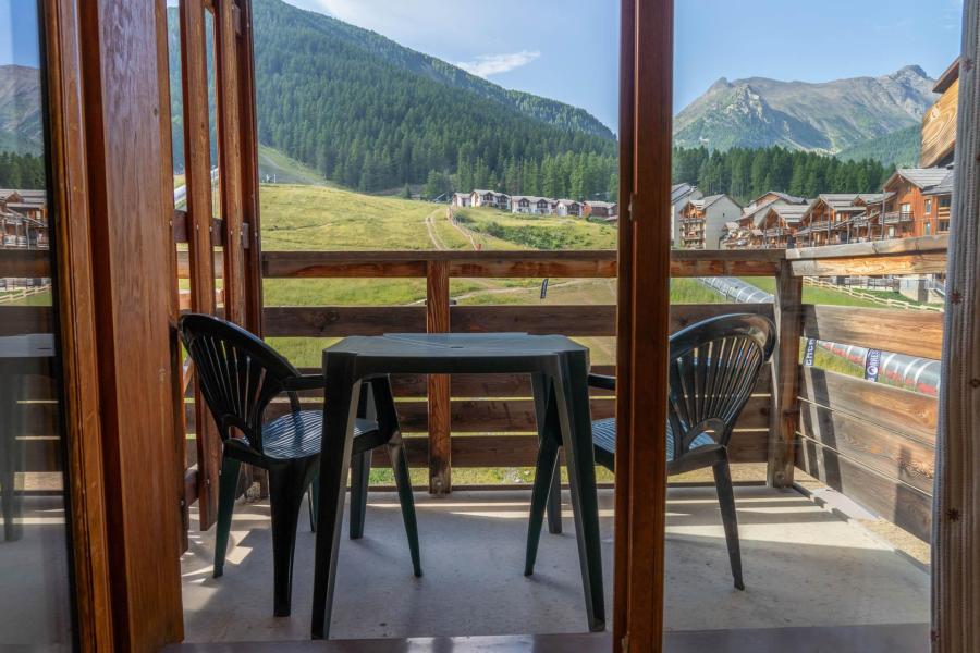 Vakantie in de bergen Studio cabine 4 personen (MBB402) - Les Hauts de Preclaux I - Les Orres - Balkon