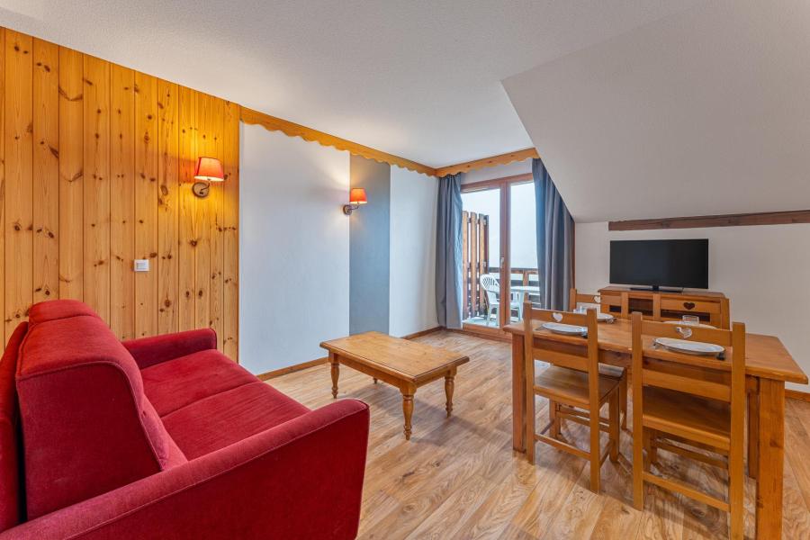 Vakantie in de bergen Studio cabine 4 personen (MBB402) - Les Hauts de Preclaux I - Les Orres - Woonkamer